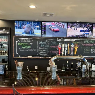 bar area