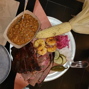 Three Meat Combo..