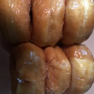 Glazed donuts...warm and fresh!