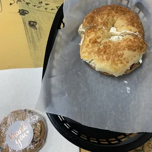 Cookie  with my order.