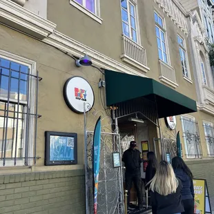 Outside of the store