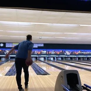 Bowling lanes