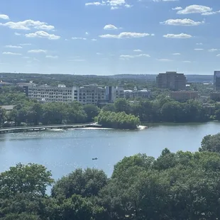 View from our room on the 14th floor