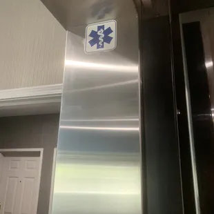 Hospital indicators on the 2nd floor. What purpose do these serve?