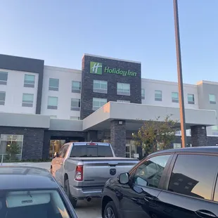 View Of Hotel and Parking Lot