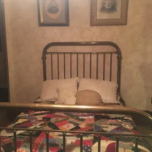Master bedroom at the Howell House