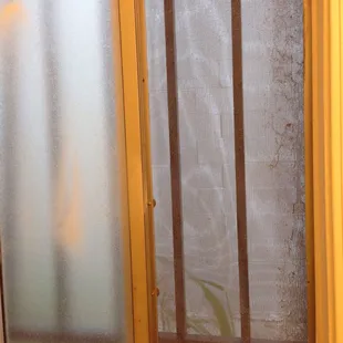 Horrible view out of my bathroom window