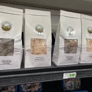 Locally grown gourmet mushrooms