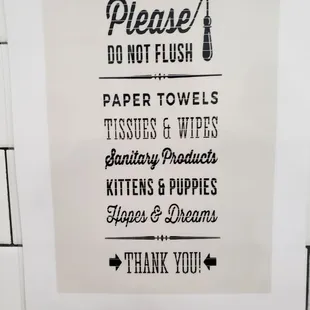 This is my kind of humor. Posted in bathroom