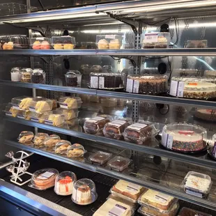 a variety of baked goods