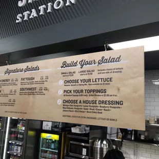 a sign for the store