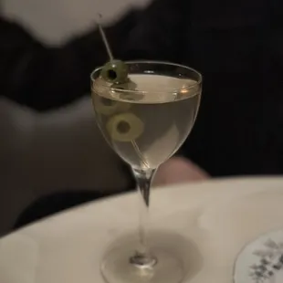 Dirty martini