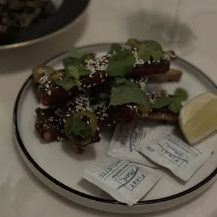 Crispy Honey Glazed Ribs