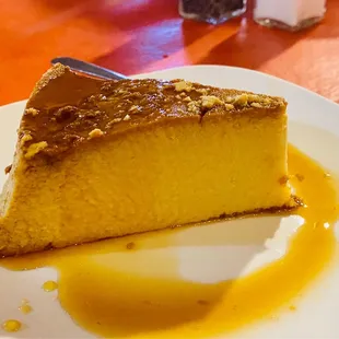 Flan, very nice and light