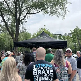 Sertoma Spring Fever 2023: Jack Daniels tent