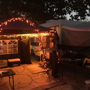 Holiday Travel Park is a great campground for the family  and close to home.  Halloween is quite the event for the family.