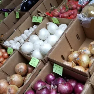 a variety of vegetables