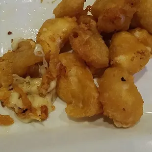 Spotted Cow breaded cheese curds
