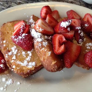 The Lemon Bread French Toast is to die for! Mmmm, especially with added fresh strawberries!
