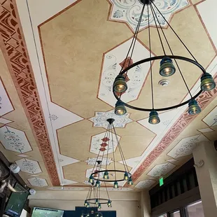 Entry ceiling. Gorgeous.