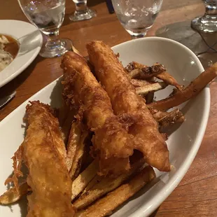 Fish and chips.