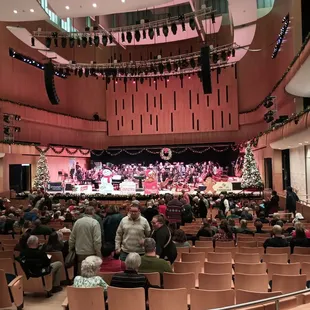 Inside the Holland Center Performing Arts venue.