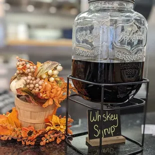 Whiskey syrup