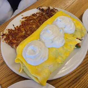 Gyro Omelette
