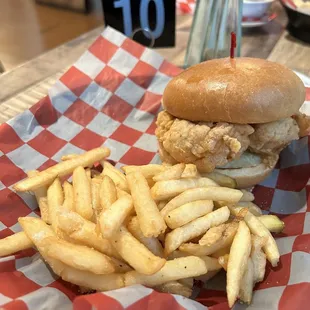 Fried Chicken Sandwich Combo