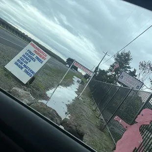 Look for this sign at their entrance