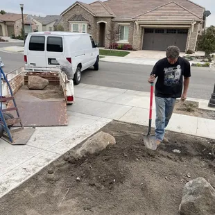 Owners son taking his time