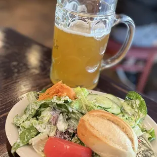 Gurkensalat - Salad that came with the meal