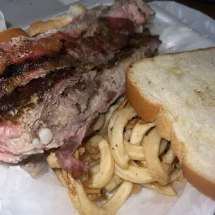 2 ribs and curly Q special