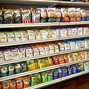 Brew selection for in house or to go orders