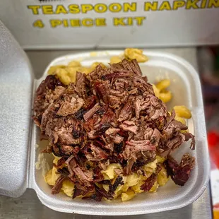 Brisket smoked Mac Special