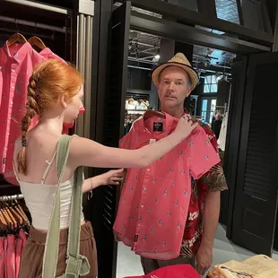 Shopping for men. New summer fashions