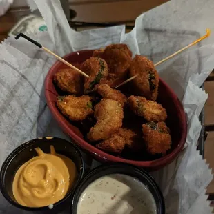 Fried pickles