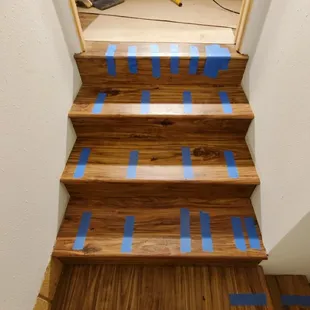Vinyl steps