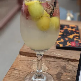 Grape balls of fire.