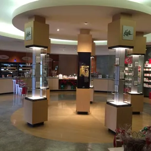 the inside of a store