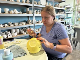 Paint On Pottery Too
