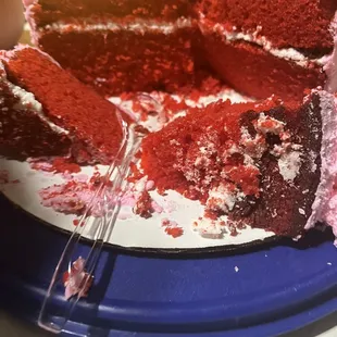 inside of cake