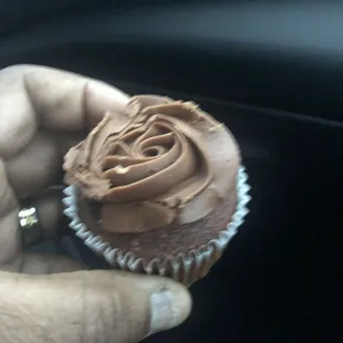 Chocolate chocolate cupcake!
