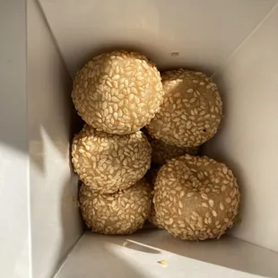 Sesame balls