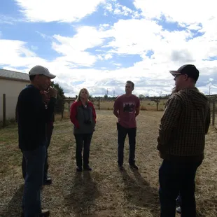 Learning about the alpacas