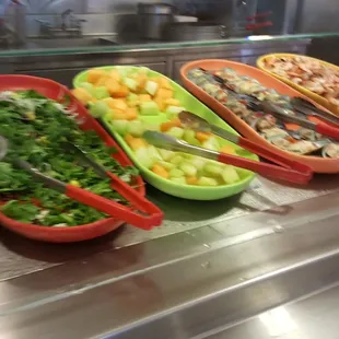salads, interior