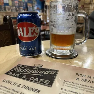 Beer &amp; a frosty mug