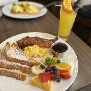 Combo French Toast with Grand Mimosa