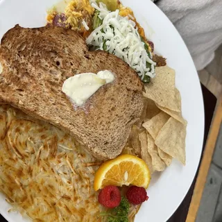Chilaquiles Scrambled