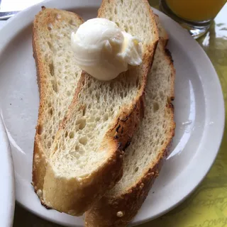 2 Wedges of French Toast